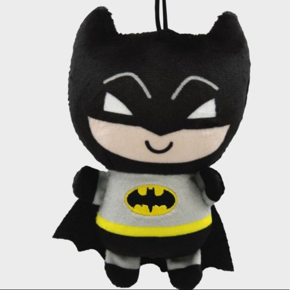 NWT Plush Hallmark Small Batman Christmas Ornament Stocking Stuffer Backpack